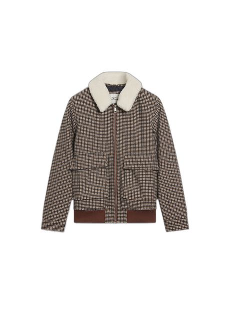 Jacket ben sherman heritage check wool