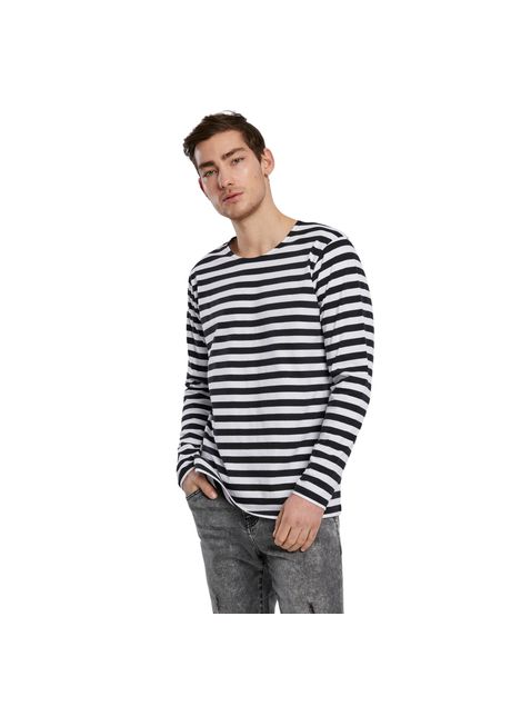 Jacket large sizes urban classics regular stripe