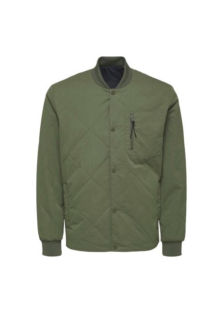 Jacket selected slhstratford quilted bomber