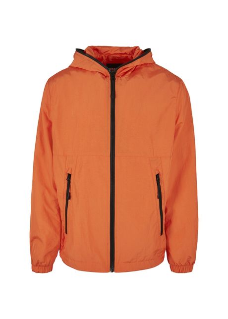 Jacket urban classics full zipped nylon crepe