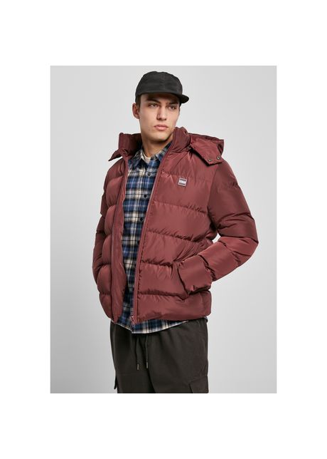 Jacket urban classics hooded puffer