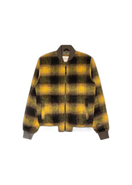 Jacket with padding and ribbed collar revolution