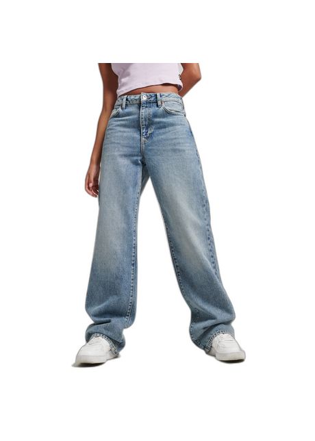 Jeans large organic cotton woman superdry