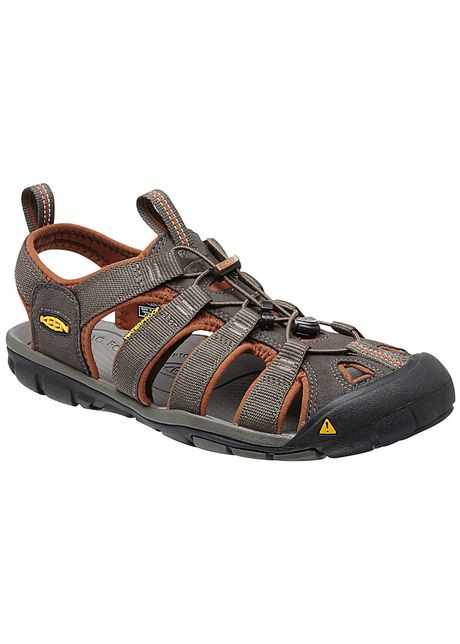Keen clearwater cnx synthetic men s slingbacks sandals colour raven tortoise shell