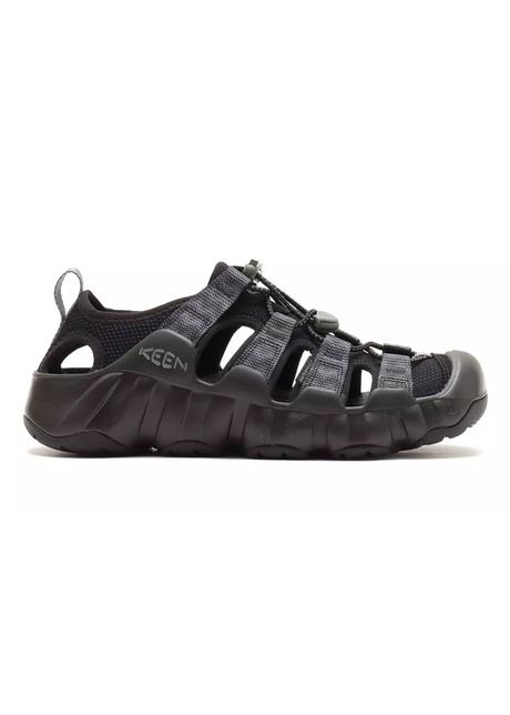 Keen hyperport h2 synthetic textile men s outdoor black steel grey sandals