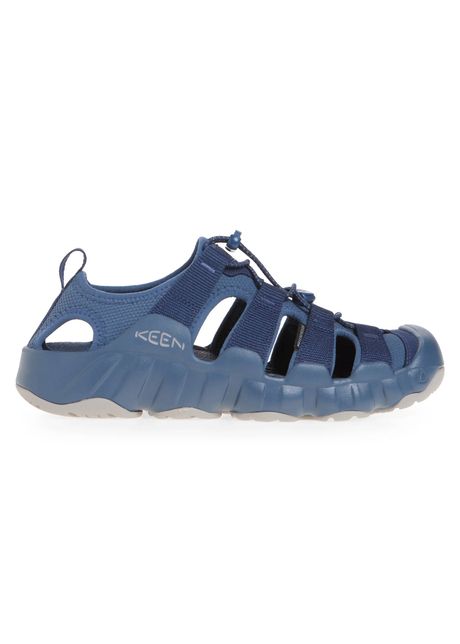 Keen hyperport h2 synthetic textile men s outdoor vintage indigo naval academy sandals