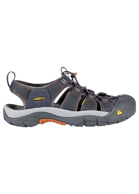 Keen newport h2 textile men s slip on india ink rust sandals
