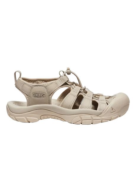 Keen newport h2 textile men s slip on monochrome plaza taupe sandals
