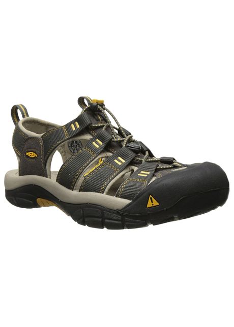 Keen newport h2 textile men s slip on raven aluminum sandals