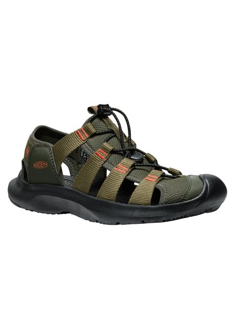 Keen seanik h2 synthetic textile men s outdoor sandals colour forest night dark olive