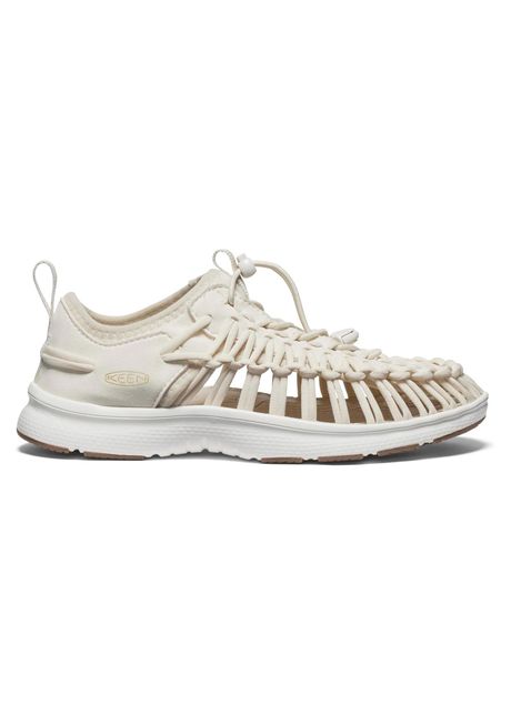 Keen uneek o3 textile synthetic men s outdoor birch star white sandals
