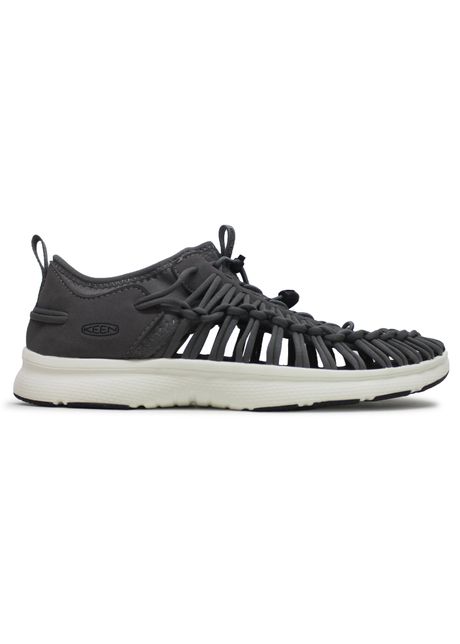 Keen uneek o3 textile synthetic men s outdoor steel grey star white sandals