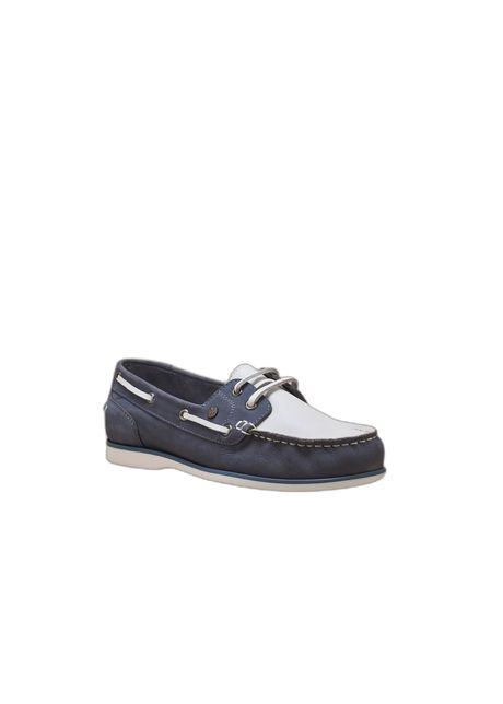 Leather boat ballet flats for women p diconfort