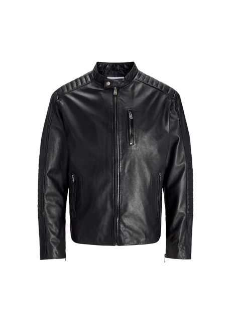 Leather jacket jack jones liam