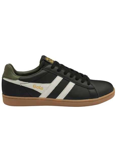 Leather trainers gola equipe ii leather