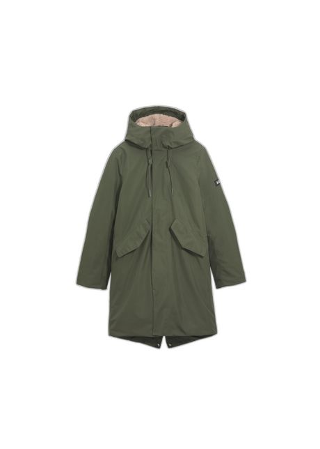 Long hooded parka aigle gore tex