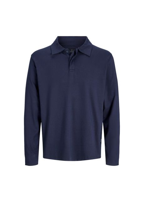 Long sleeve polo shirt jack jones chad styd