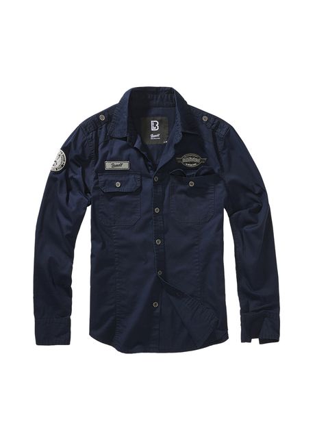 Long sleeve shirt brandit luis vintage