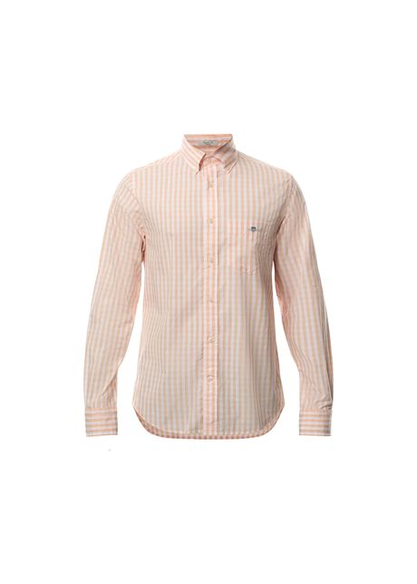 Long sleeved plaid shirt gant classic