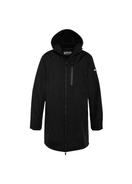 Long zip up hoodie jacket schott