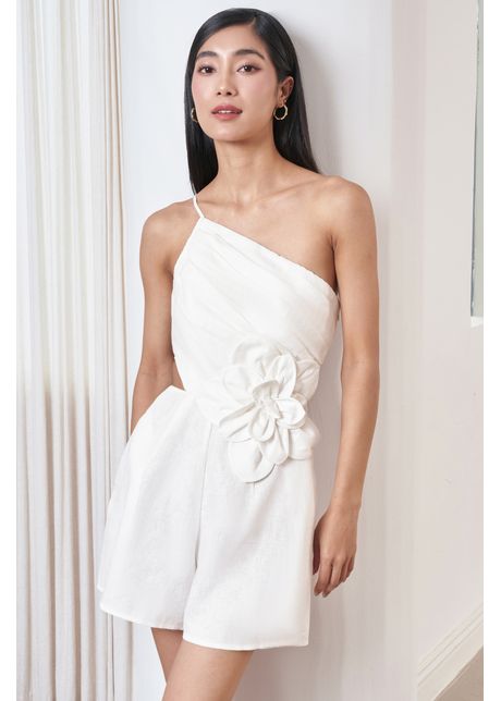 Lorna linen romper