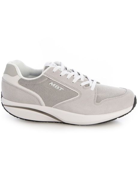 Mbt 1997 classic ii suede textile men s comfort sneakers colour mist grey