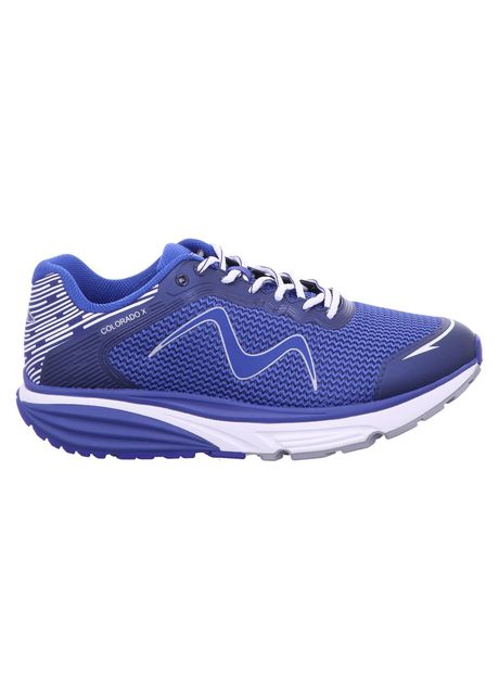 Mbt colorado x synthetic leather men s low top sneakers colour navy