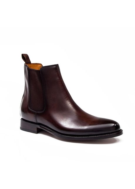 Men s goodyear welt chelsea boots brown 10 5