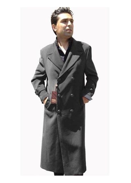 Mens overcoat mens long wool topcoats topcoat for men mens double breasted overcoat charcal double breasted coat