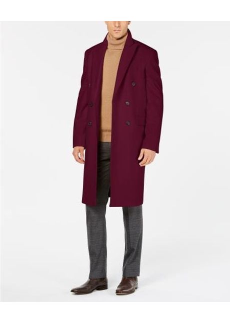 Mens overcoat mens long wool topcoats topcoat for men mens double breasted overcoat dark burgundy double breasted coat