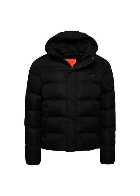 Microfiber sports puffer jacket superdry