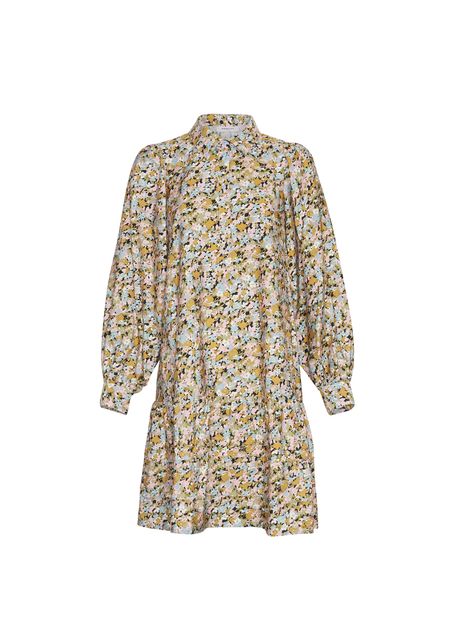 Mini dress woman moss copenhagen minetta benina aop