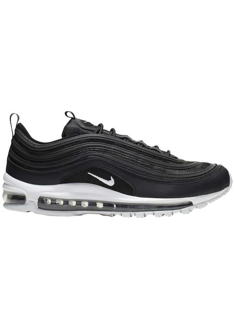Nike air max 97 synthetic textile men s low top sneakers colour black white