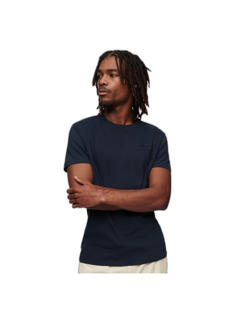 Organic cotton t shirt superdry essential logo