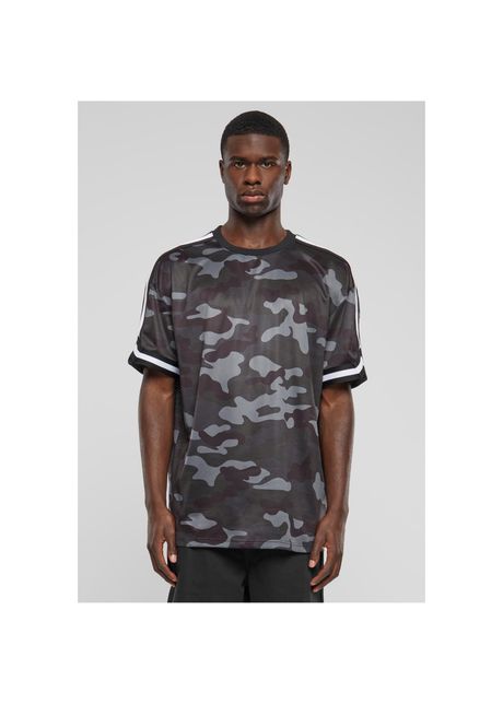 Oversized knit t shirt urban classics aop