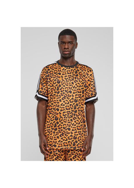 Oversized knit t shirt urban classics aop