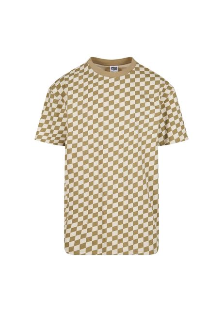 Oversized plaid t shirt urban classics