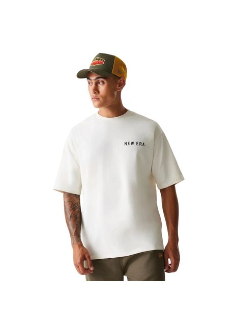 Oversized t shirt new era animal graphic