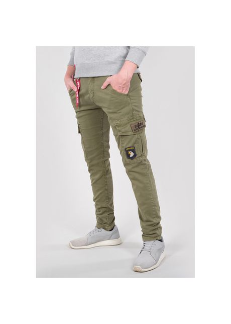 Pants alpha industries petrol patch