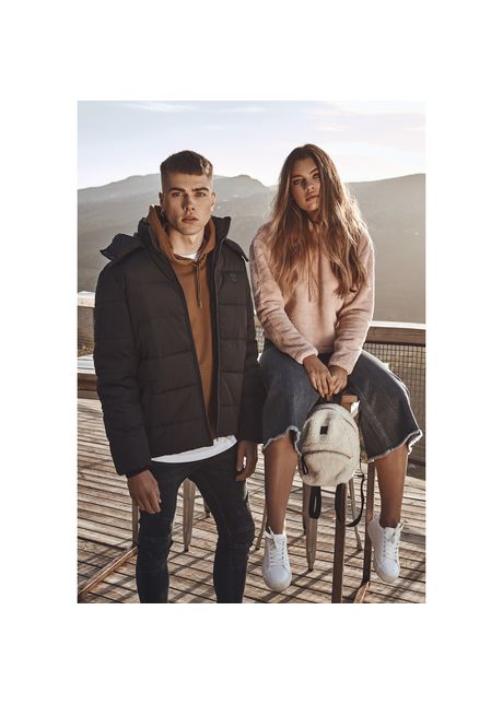 Parka urban classic hooded