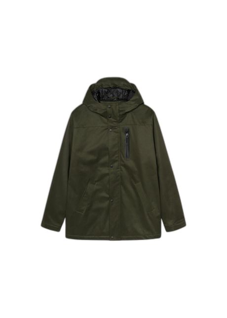 Parka with chest pocket revolution