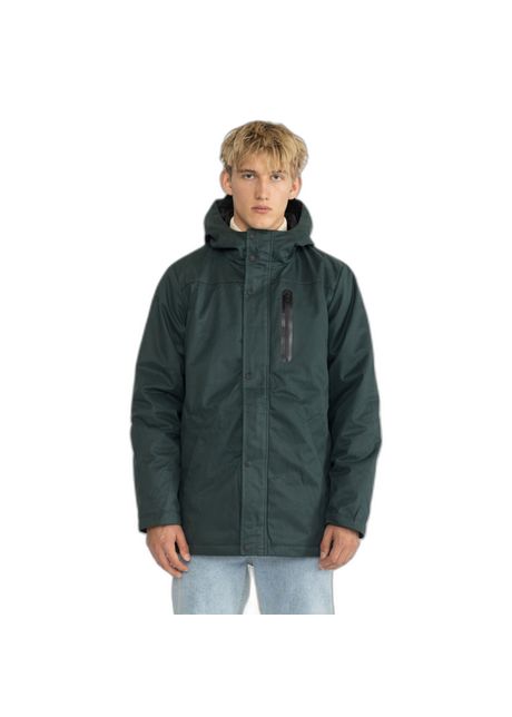 Parka with chest pocket revolution