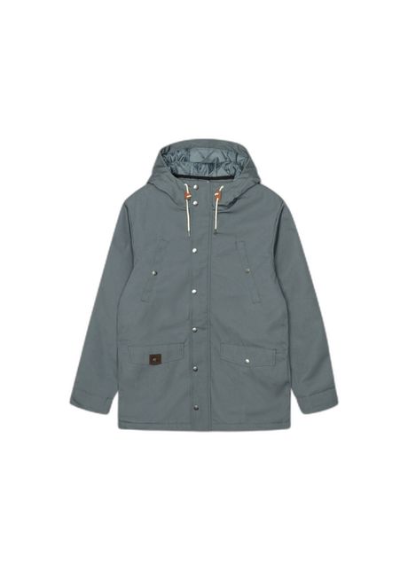 Parka with press studs revolution