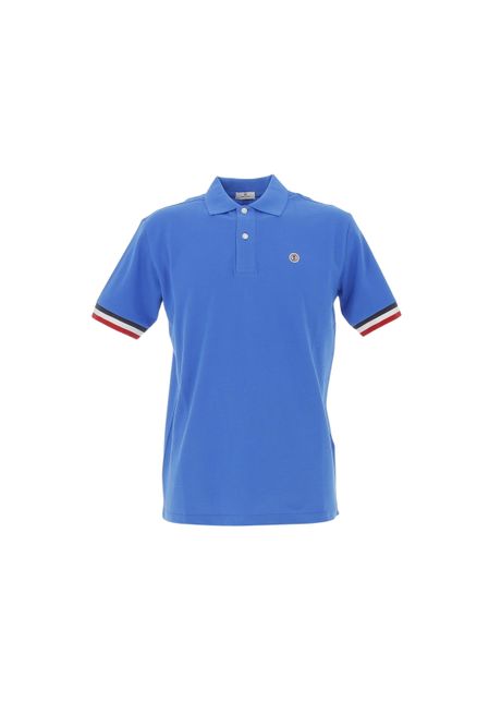 Piqu knit polo shirt serge blanco