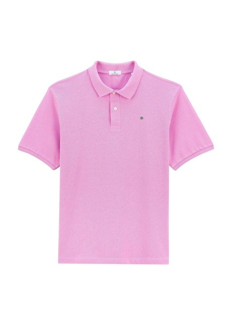 Piqu knit polo shirt serge blanco
