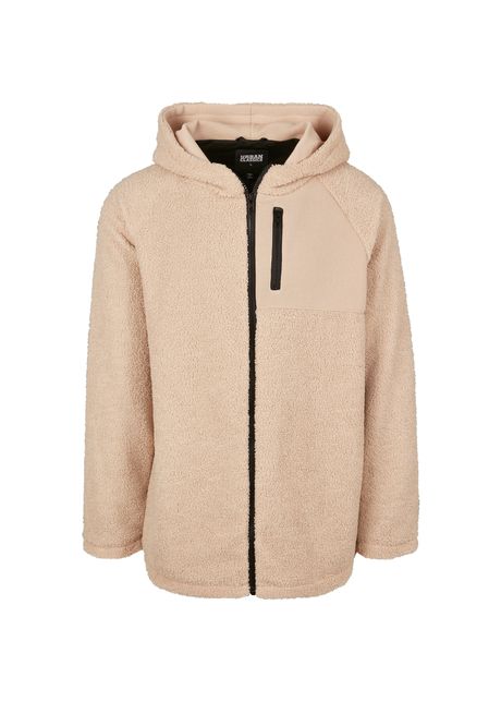 Plus size parka urban classic hooded zip