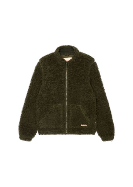Plush short jacket with large kangaroo pockets revolution