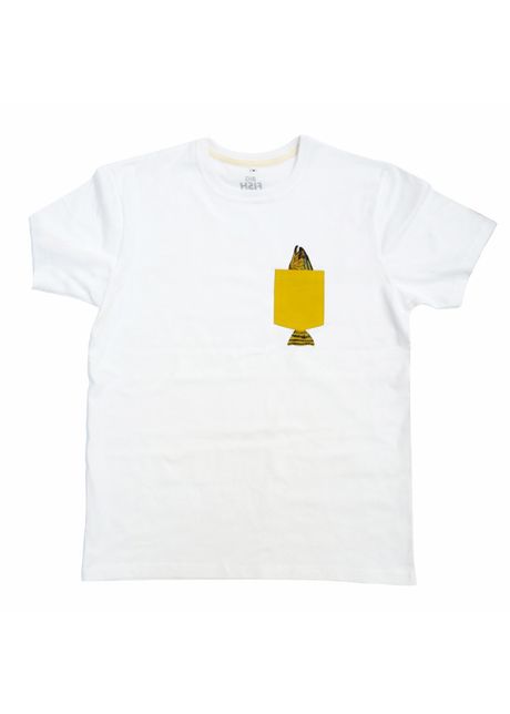 Pocket t shirt merou big fish