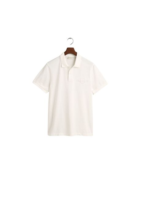 Polo shirt gant reg tonal shield