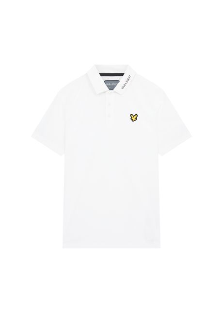 Polo shirt lyle scott tech collar logo